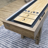 American Legend Brookdale 9' LED Shuffleboard Table with Bowling