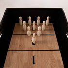 American Legend Brookdale 9' LED Shuffleboard Table with Bowling