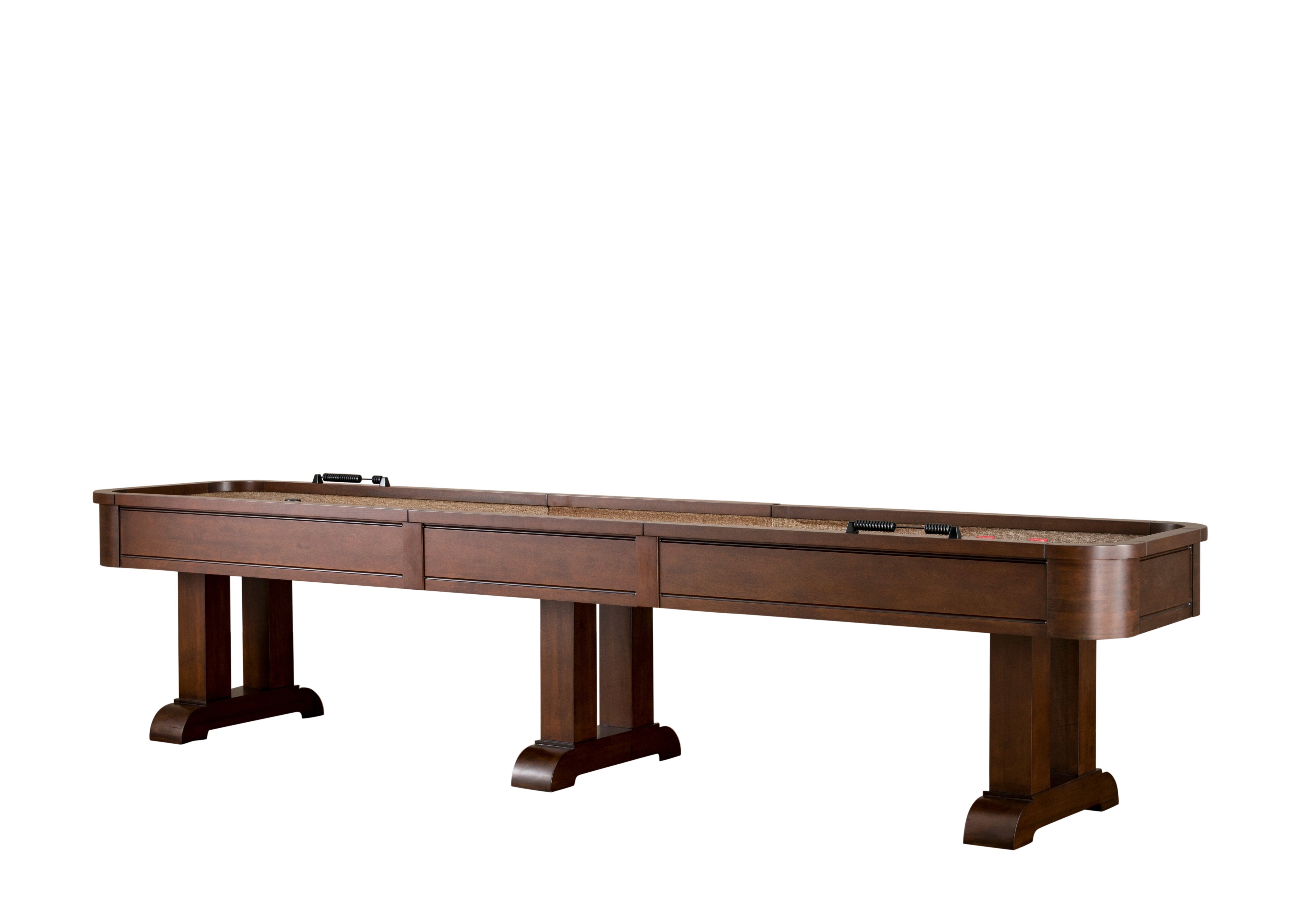 American Heritage Billiards Milan 12' Shuffleboard Table in Navajo