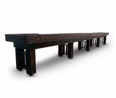 Furniture Style Hudson Fallbrook Limited Shuffleboard Table 9'-22' with Custom Stain Options