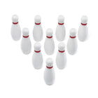 Playcraft Set of 10 Solid Wood 4-1/2" Bowling Pins