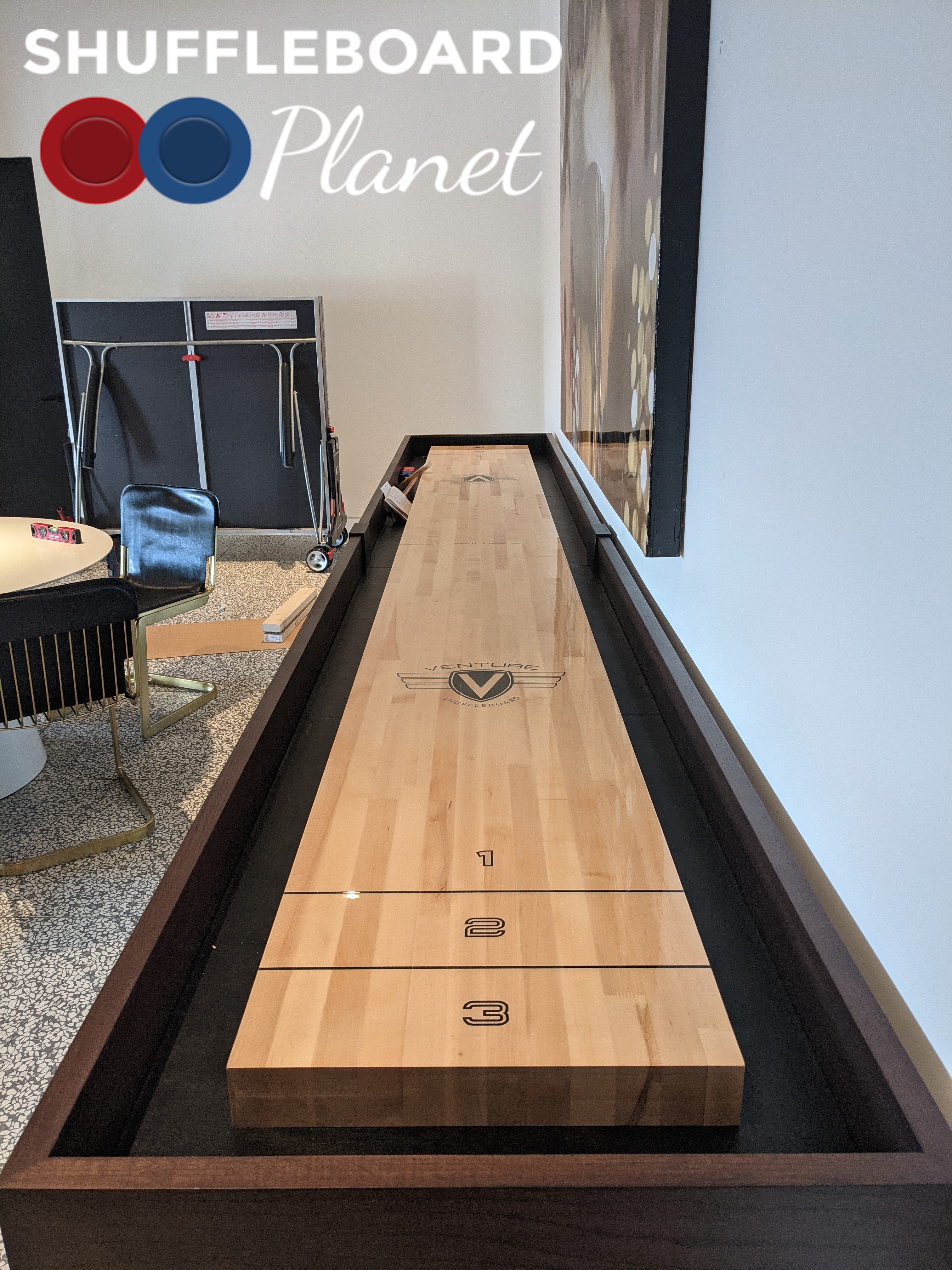 Venture Monaco 12' Shuffleboard Table