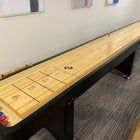 Playcraft Georgetown 16' Shuffleboard Table in Espresso Installation