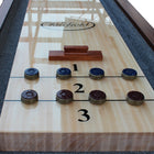 Furniture Style Playcraft Charles River 12' Pro-Style Shuffleboard Table Commercial Grade Regulation Size Playfield