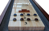 Furniture Style Playcraft Charles River 12' Pro-Style Shuffleboard Table Commercial Grade Regulation Size Playfield