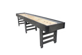 Retro Playcraft 12' Saybrook Shuffleboard Table in Weathered Midnight