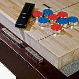 American Heritage Billiards Abbey 12' Shuffleboard Table in Espresso