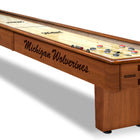 College Holland Bar Stool Michigan 12' Shuffleboard Table