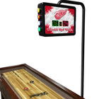 NHL Holland Bar Stool Detroit Red Wings 12' Shuffleboard Table w/ Scoreboard
