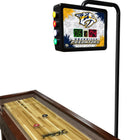 NHL Holland Bar Stool Nashville Predators 12' Shuffleboard Table w/ Scoreboard