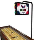 NHL Holland Bar Stool Washington Capitals 12' Shuffleboard Table w/ Scoreboard