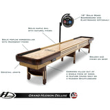 Custom Vintage Hudson 12' Grand Hudson Shuffleboard Table