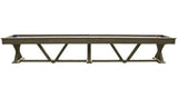 Playcraft Brazos River 16' Pro-Style Shuffleboard Table in Weathered Gray