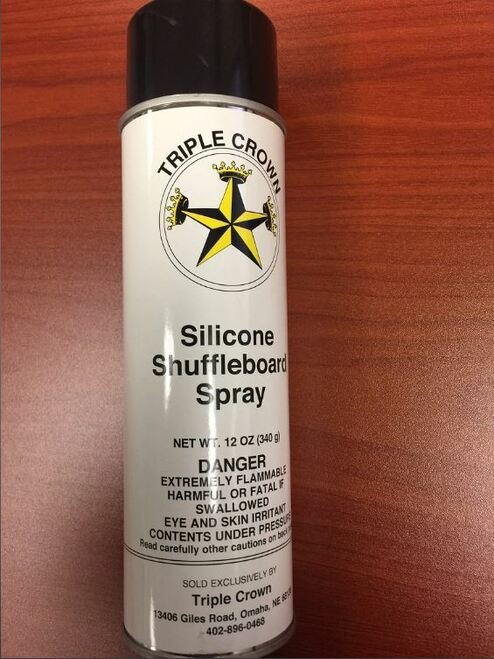 Playcraft Triple Crown Silicon Shuffleboard Spray 2-Pack
