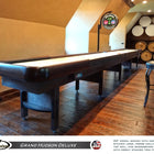 Grand Hudson Deluxe Shuffleboard Table 9'-22' with Custom Stain Options