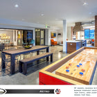 Modern Hudson Metro Shuffleboard 9'-22' with Custom Finish Options