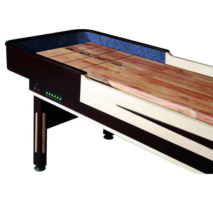 Vintage Playcraft Telluride 12' Pro Style Shuffleboard Table in Espresso