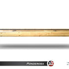 Rustic Hudson Ponderosa Shuffleboard Table 9'-22' with Custom Stain Options