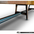 Retro Hudson Pasadena Shuffleboard Table 9'-22 with Custom Finish Options