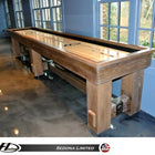 Rustic Hudson Sedona Limited Shuffleboard Table 9'-22' w/Custom Stain Options