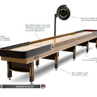 Custom Vintage Hudson 14' Grand Hudson Shuffleboard Table