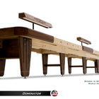 Hudson Dominator Shuffleboard 9'-22' Custom Wood and Stain Options