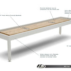 Modern Shuffleboard Table
