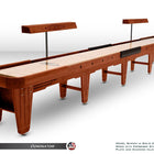 Hudson Dominator Shuffleboard 9'-22' Custom Wood and Stain Options