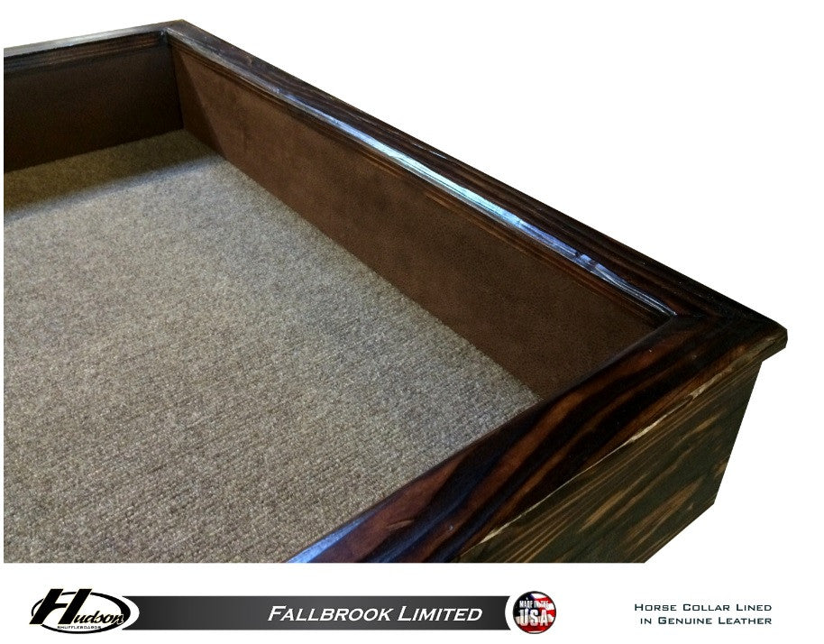 Furniture Style Hudson Fallbrook Limited Shuffleboard Table 9'-22' with Custom Stain Options