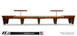 Hudson Dominator Shuffleboard 9'-22' Custom Wood and Stain Options