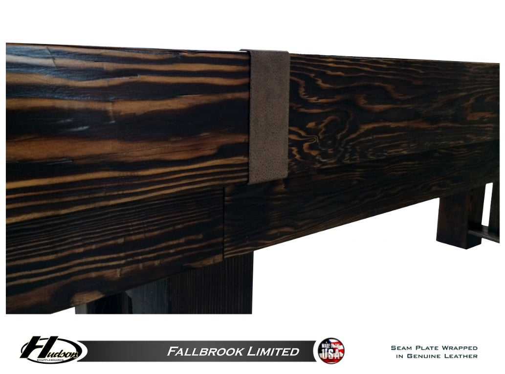 Furniture Style Hudson Fallbrook Limited Shuffleboard Table 9'-22' with Custom Stain Options