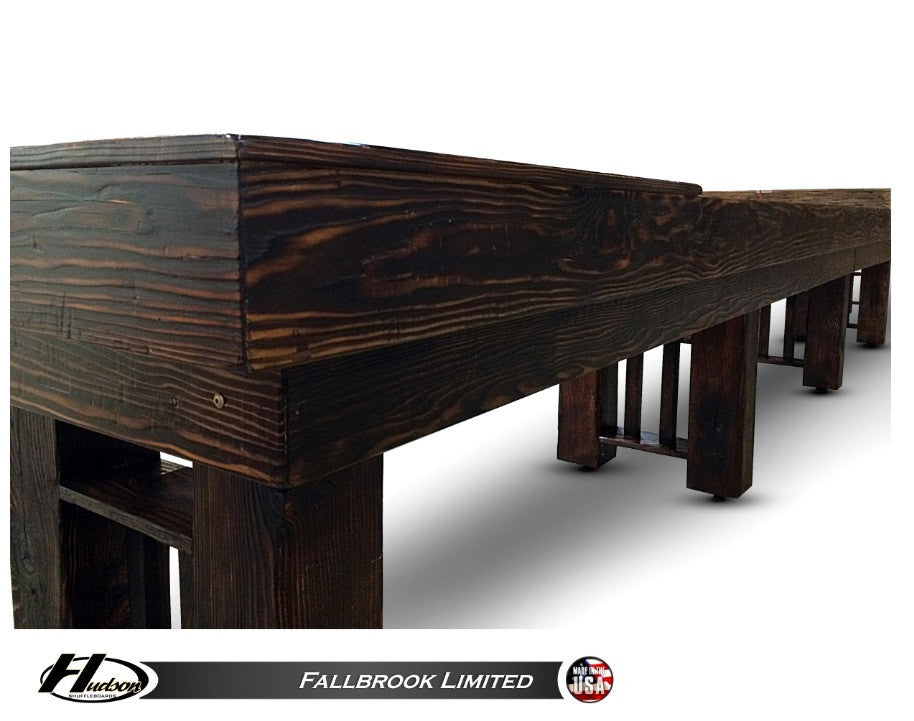 Furniture Style Hudson Fallbrook Limited Shuffleboard Table 9'-22' with Custom Stain Options
