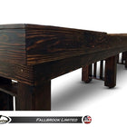 Furniture Style Hudson Fallbrook Limited Shuffleboard Table 9'-22' with Custom Stain Options