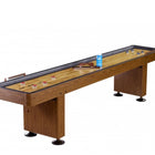 Carmelli Challenger 9' Shuffleboard in Walnut Finish