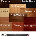 Hudson "The Commercial" Shuffleboard Table 9'-22' with Custom Stain Options