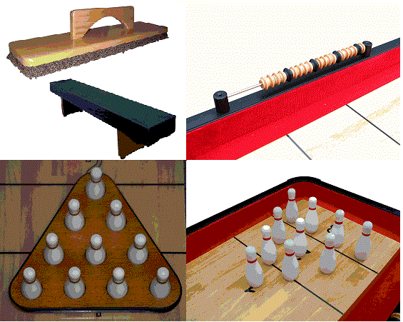 Playcraft Woodbridge 9' Shuffleboard Table in Cherry