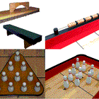 Playcraft Woodbridge 9' Shuffleboard Table in Cherry
