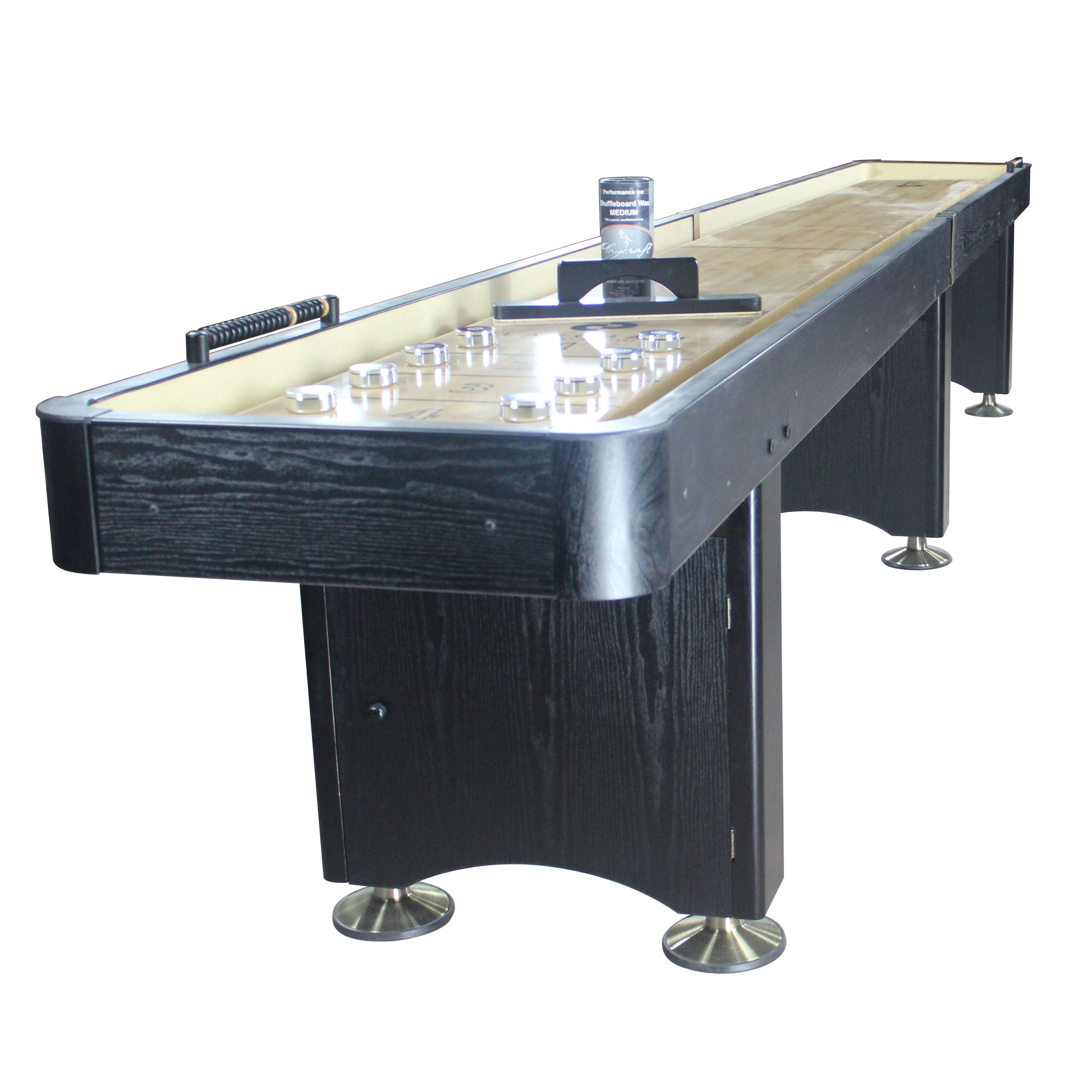 Playcraft Woodbridge 14' Shuffleboard Table in Black