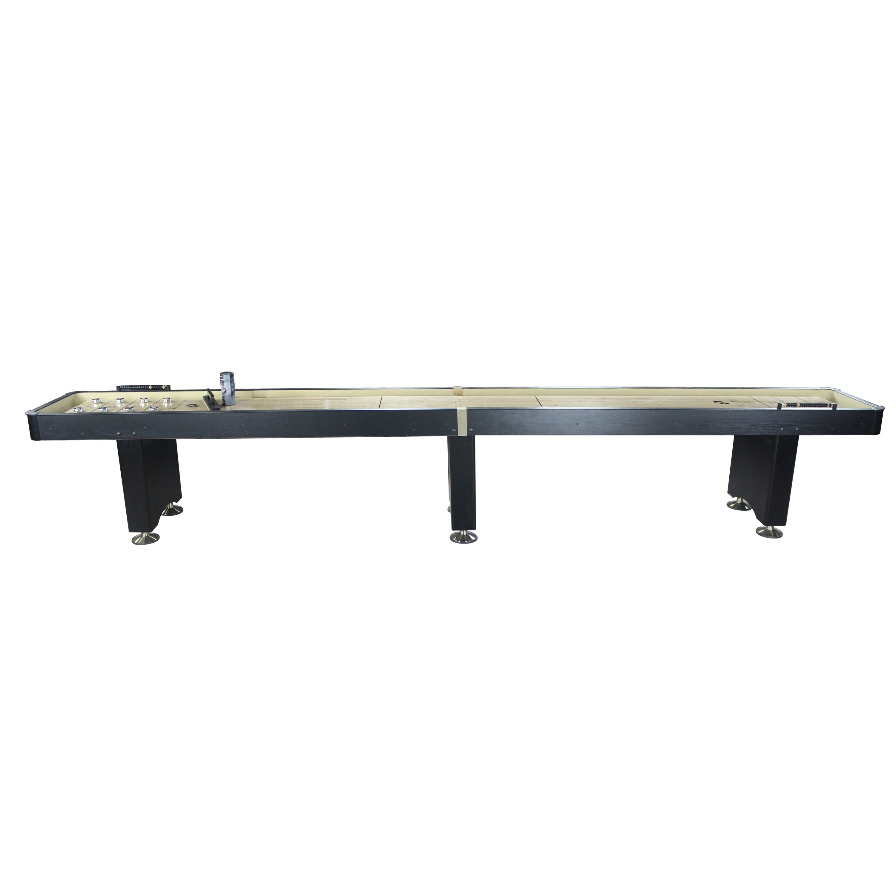 Playcraft Woodbridge 14' Shuffleboard Table in Black