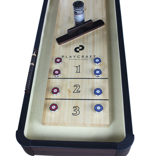 Playcraft Woodbridge 9' Shuffleboard Table in Espresso
