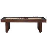 Furniture Style Carmelli Austin 9' Shuffleboard Table in Mahogany Finish