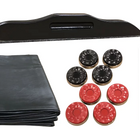 American Heritage Billiards Bristol 14' Shuffleboard Table in Charcoal