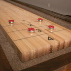 American Heritage Billiards Savannah 14' Shuffleboard Table in Sable