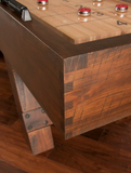 American Heritage Billiards Savannah 14' Shuffleboard Table in Sable
