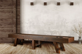 American Heritage Billiards Savannah 14' Shuffleboard Table in Sable