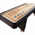 Standard Playcraft Woodbridge 12' Shuffleboard Table in Espresso