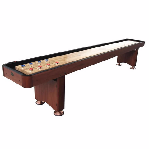 Standard Playcraft Woodbridge 9' Shuffleboard Table in Cherry