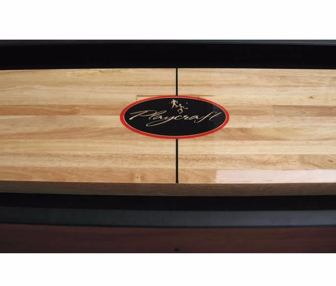 Standard Playcraft Woodbridge 12' Shuffleboard Table in Cherry