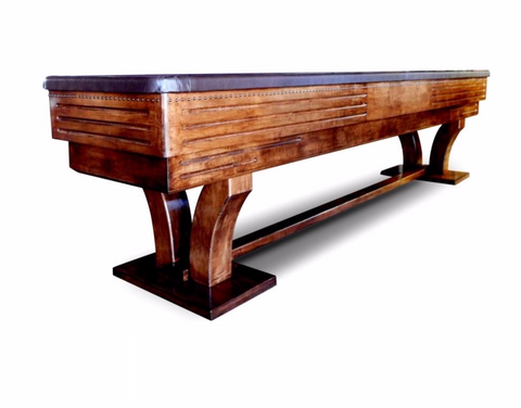 Rustic Furniture Style Hudson Torino Limited Shuffleboard Table 9'-22' with Custom Stain Options