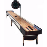 Vintage Playcraft Telluride 12' Pro Style Shuffleboard Table in Espresso